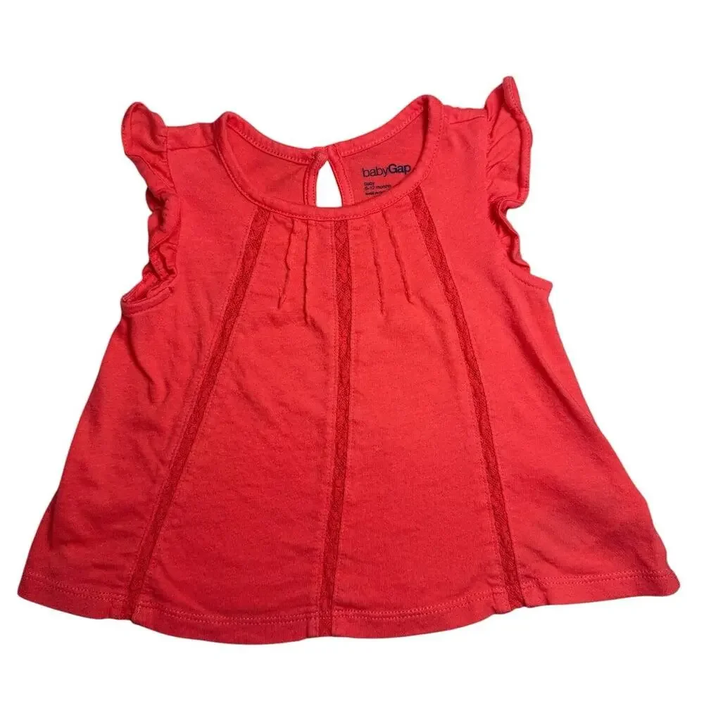 Baby Gap Bundle Blouse Purple Girls 6-12 Months